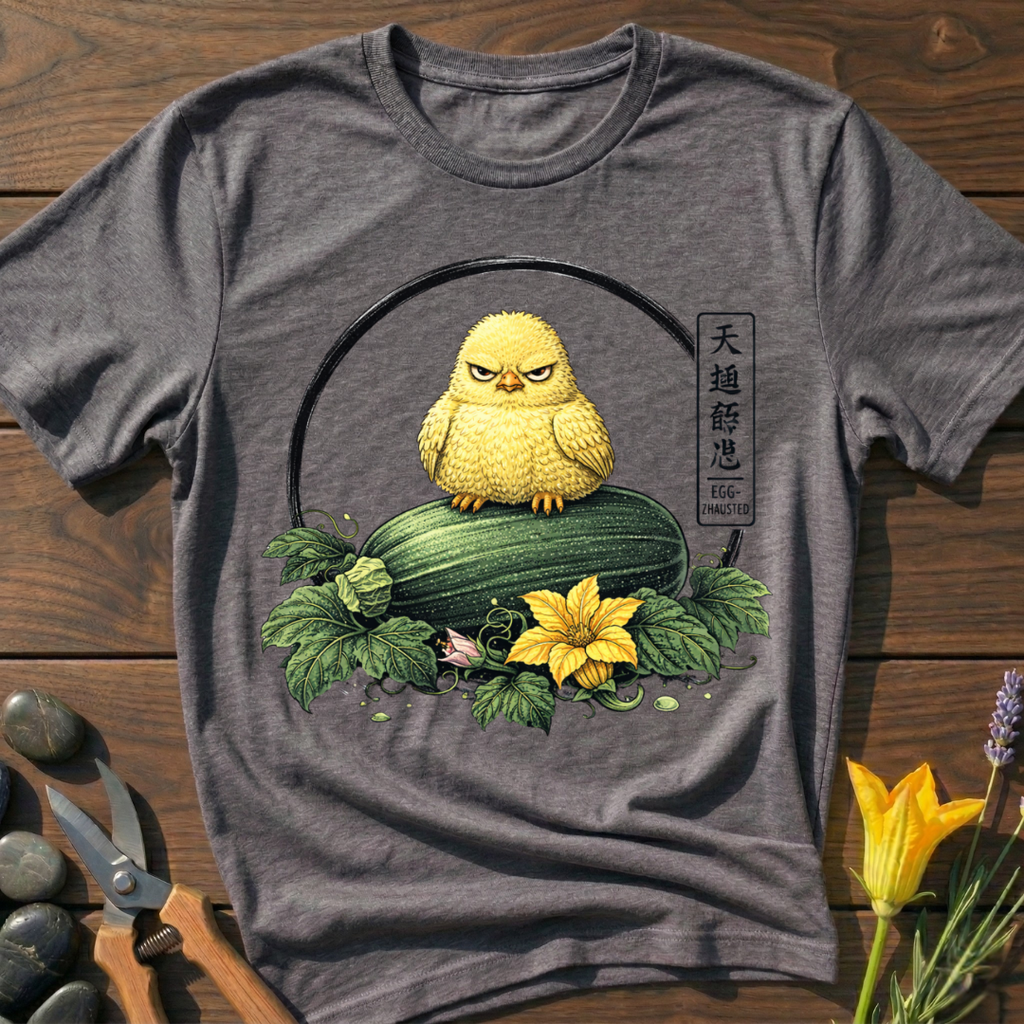 Eggshausted Baby Chicken T-Shirt