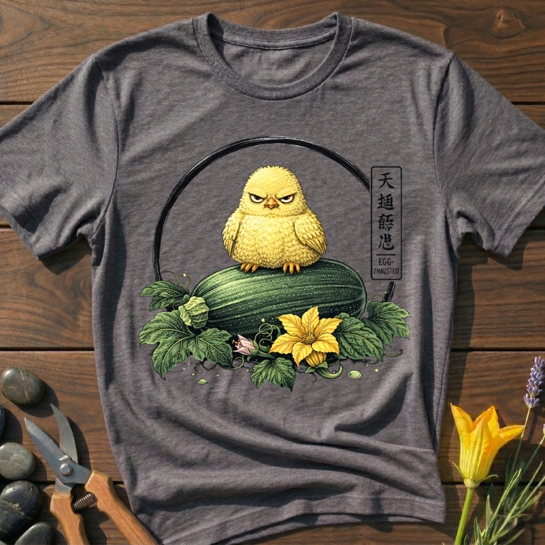 Eggshausted Baby Chicken T-Shirt