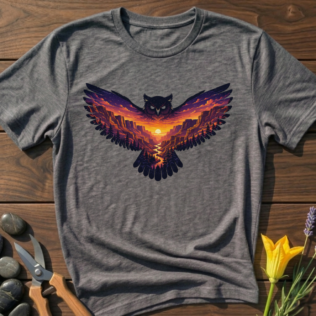 Sunset Owl T-Shirt