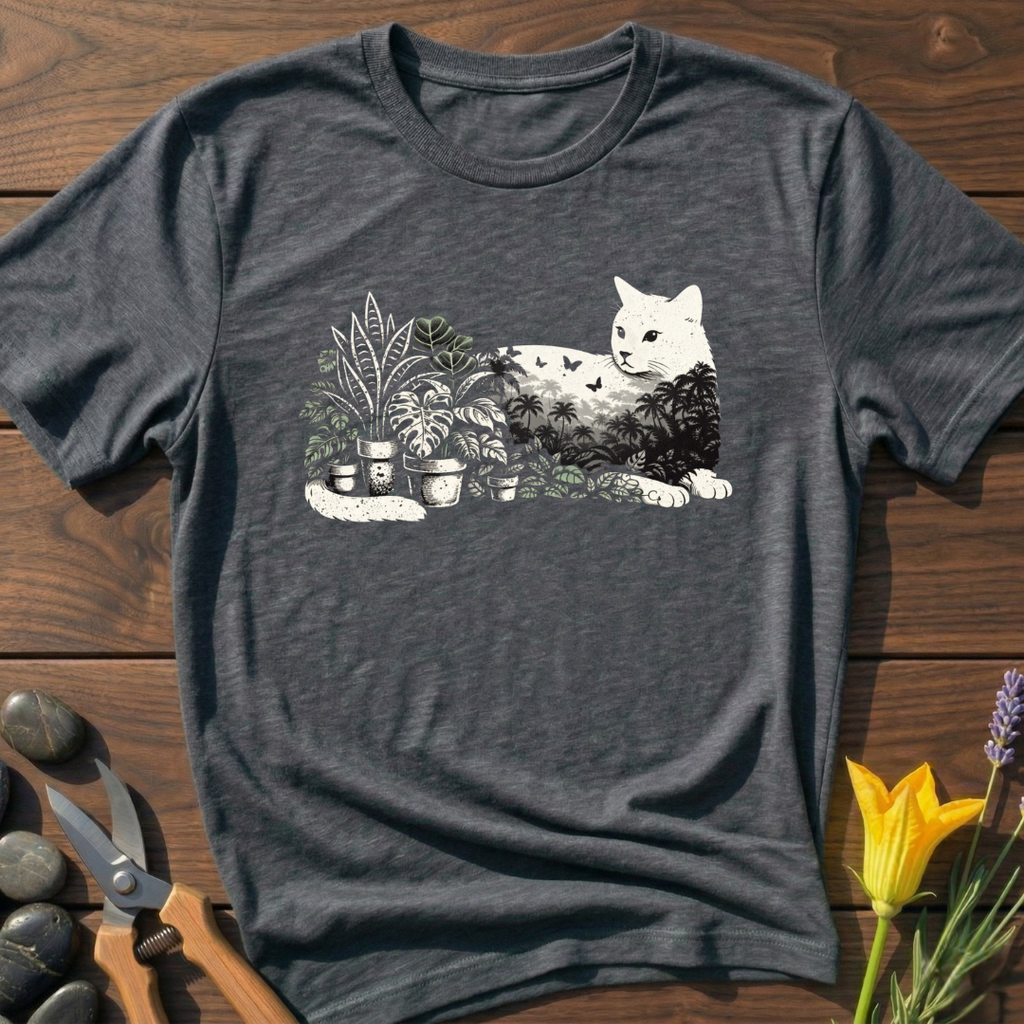 Plant Cat T-Shirt