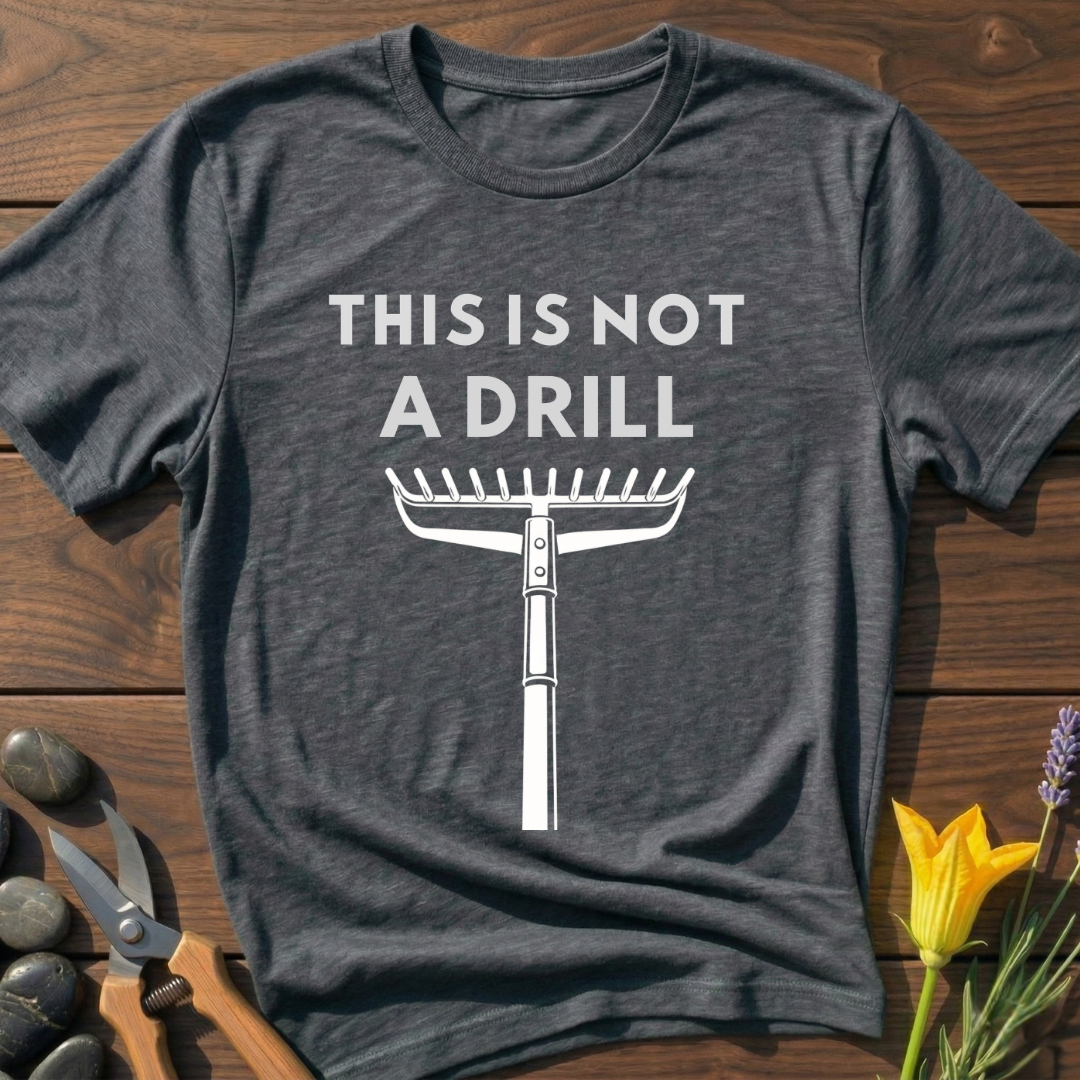 No Drill Garden Rake T-Shirt