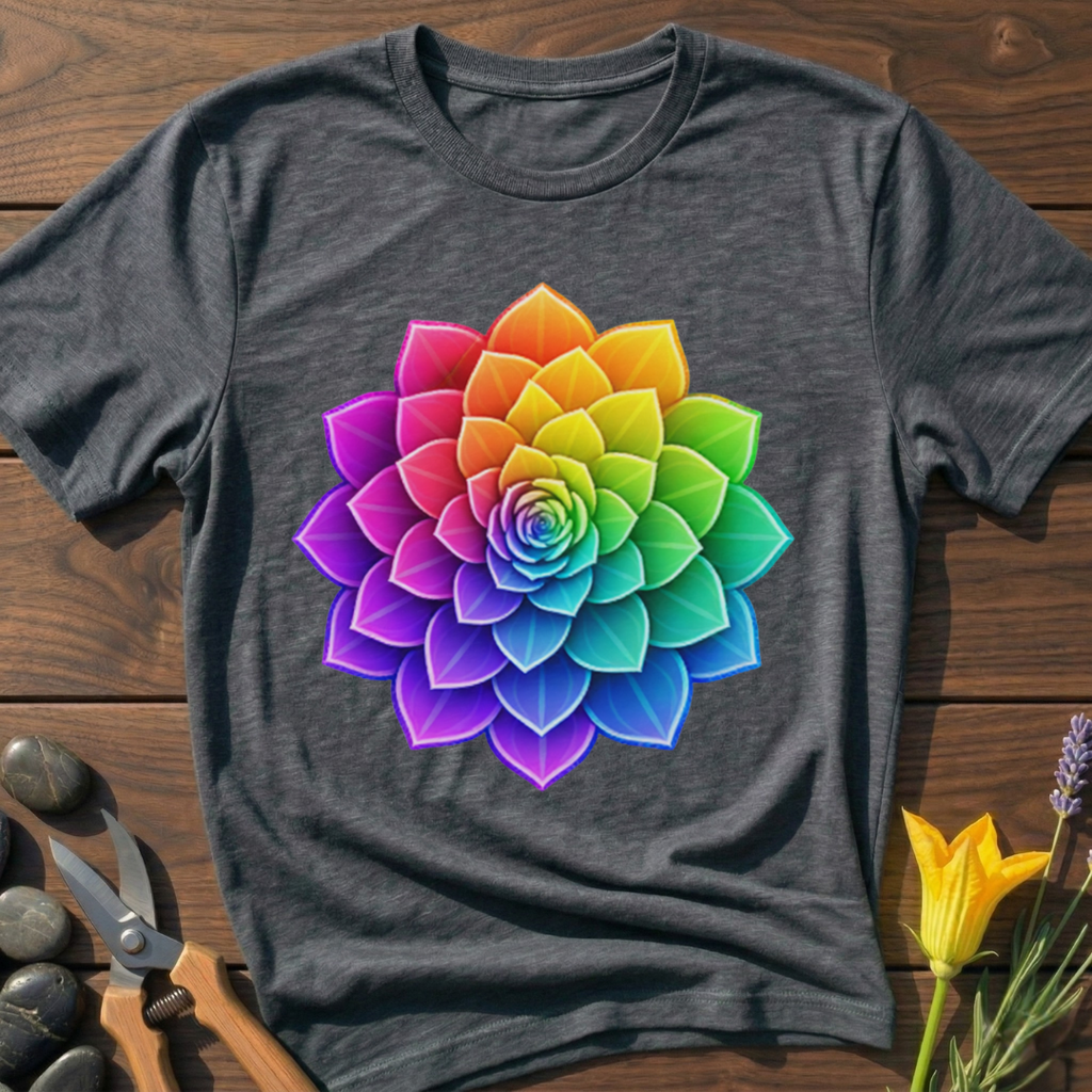 Rainbow Flower T-Shirt