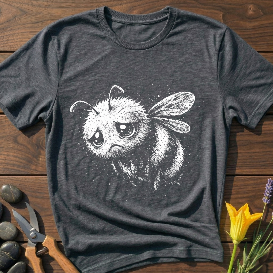 Sad Bee No Pollen Today T-Shirt