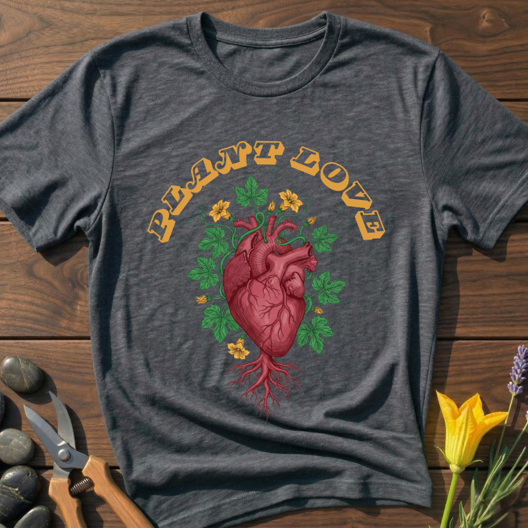 Plant Love Heart T-Shirt