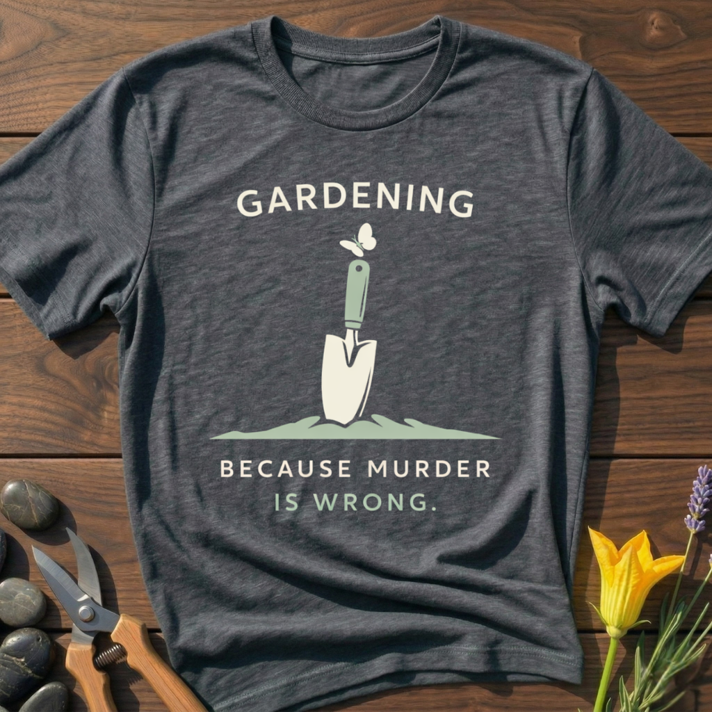 Gardening ... Because T-Shirt
