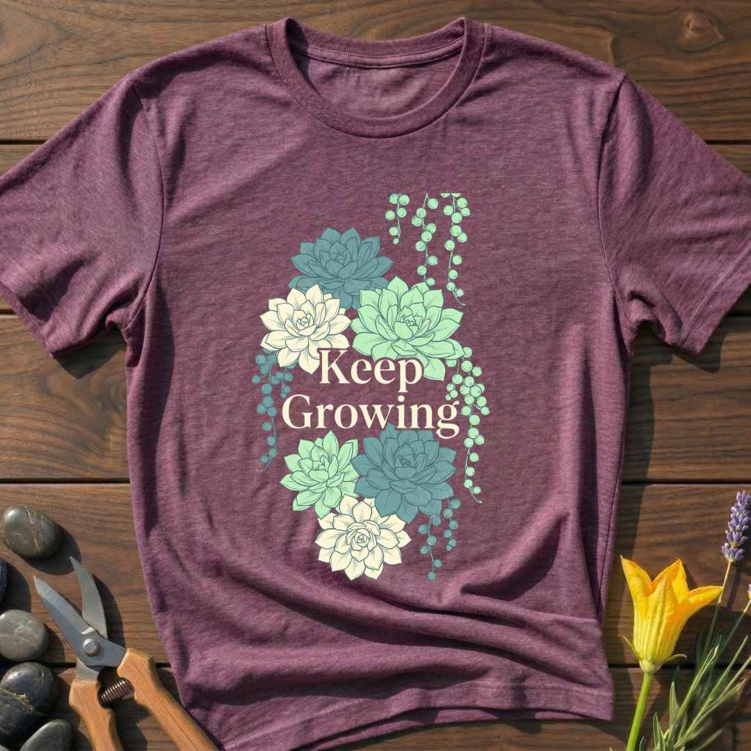 Lotus Keep Growing T-Shirt