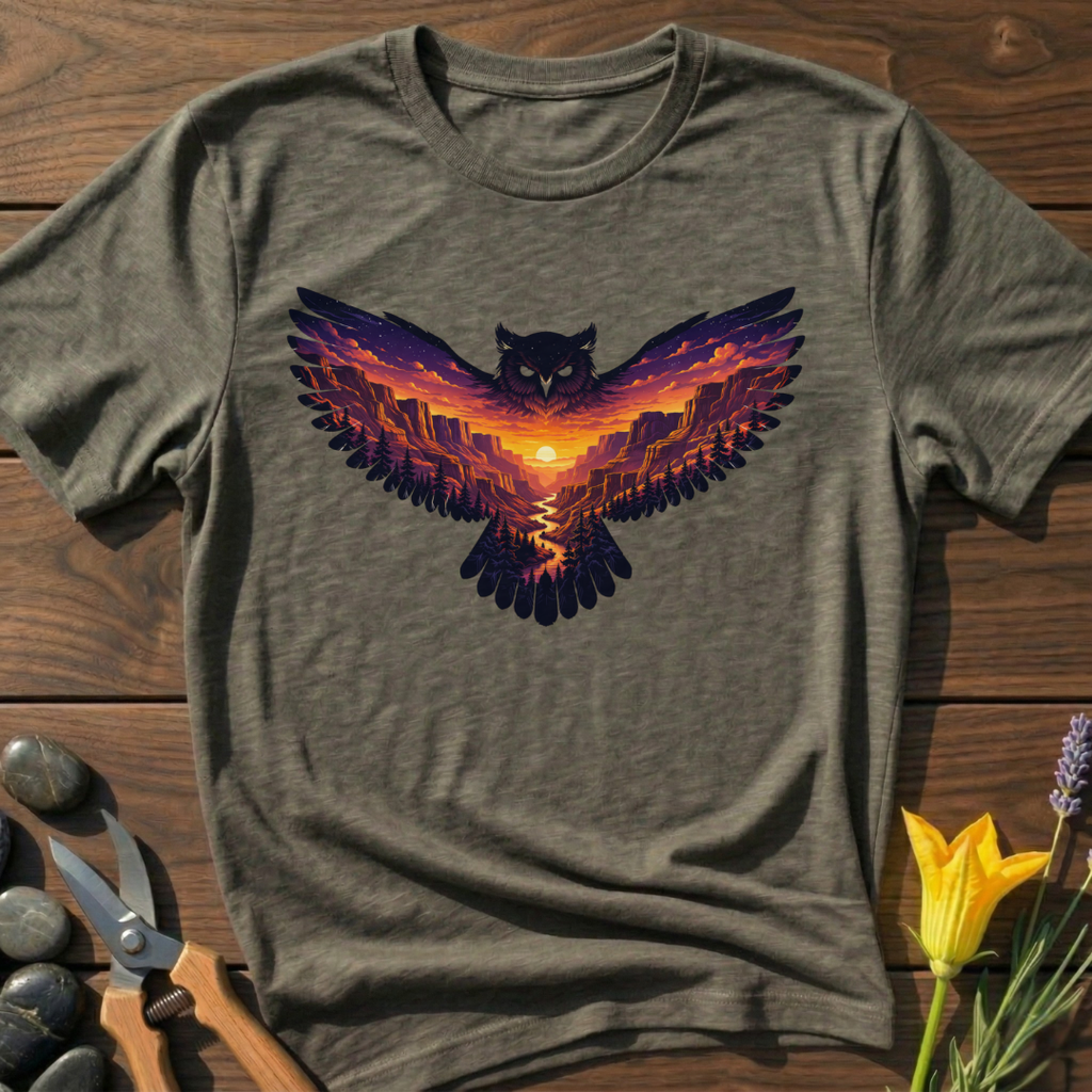 Sunset Owl T-Shirt