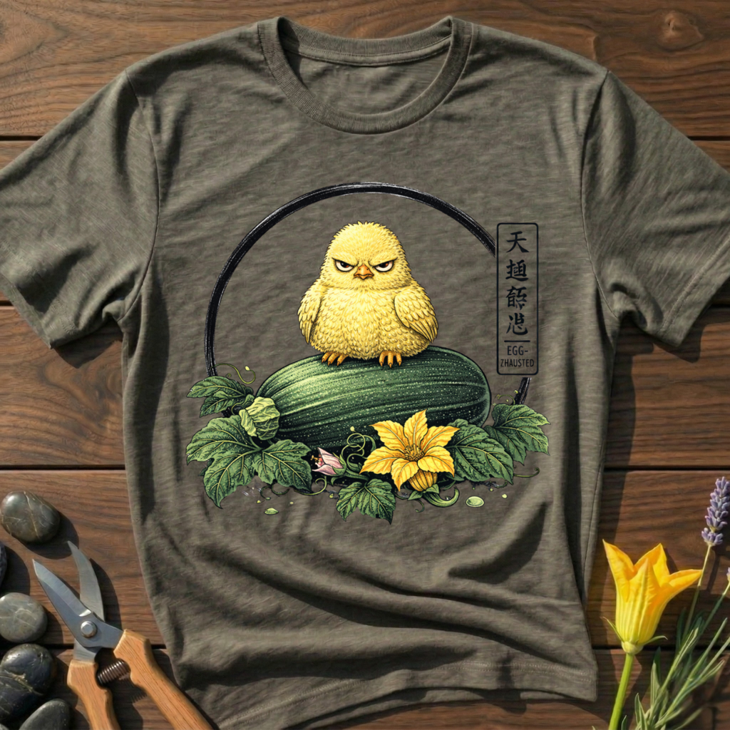 Eggshausted Baby Chicken T-Shirt
