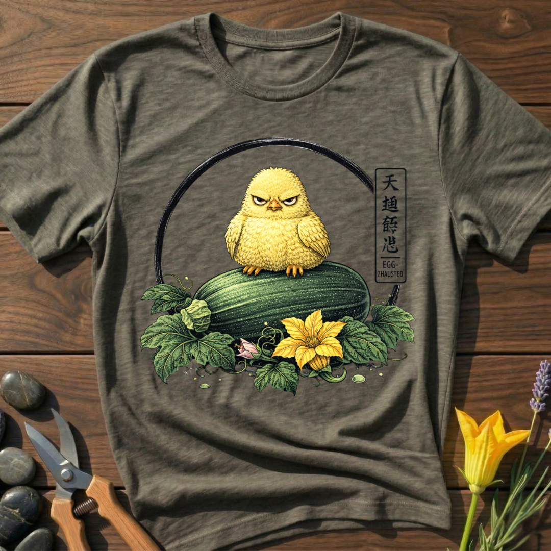 Eggshausted Baby Chicken T-Shirt