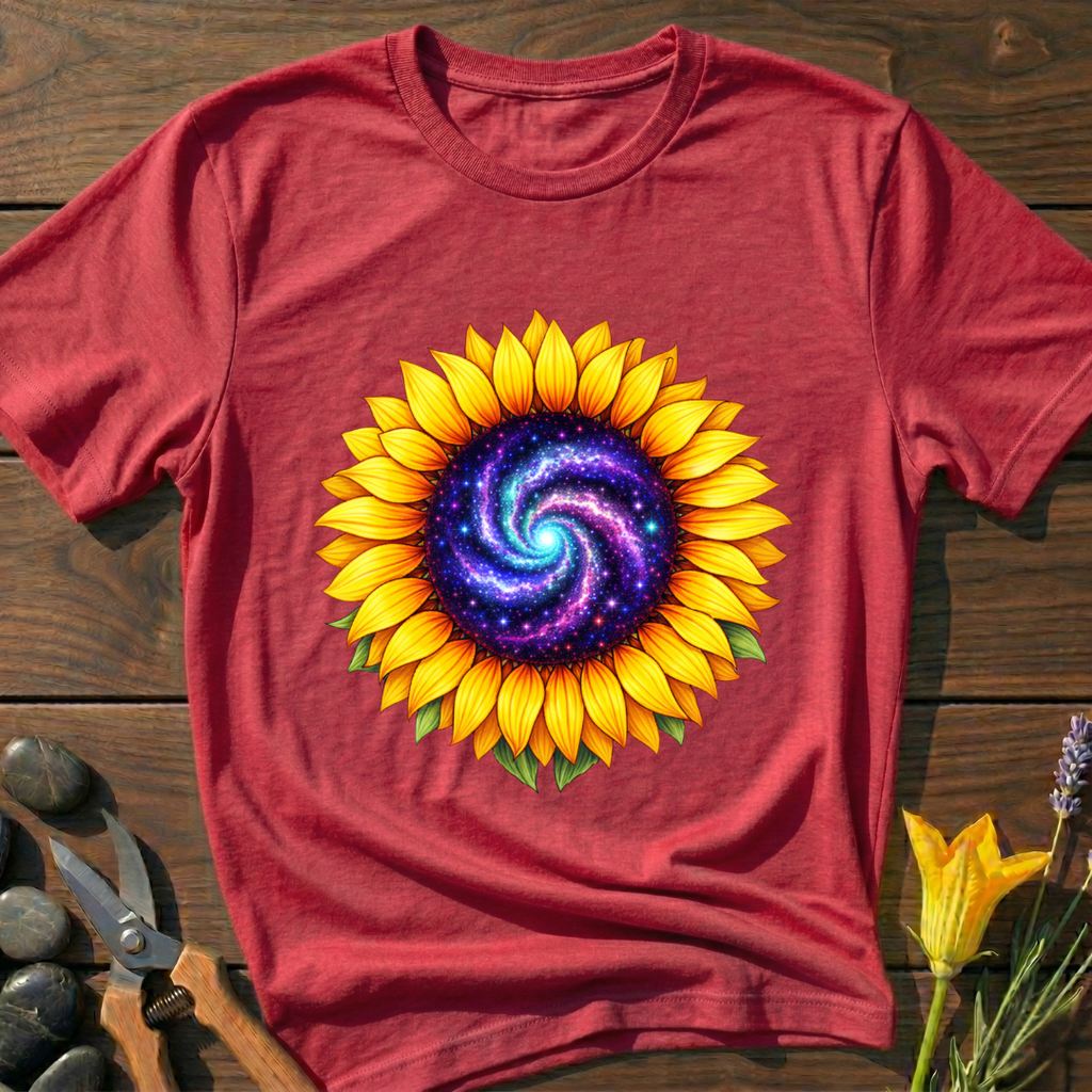 Cosmic Sunflower T-Shirt