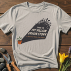 The Villain Story T-Shirt - botanical nature graphic t-shirt, minimalist design, unisex tee for Nature Lovers, Garnder, Farmer, Plant Lovers