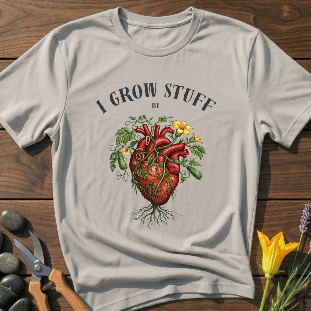 I Grow Stuff By Heart - T-Shirt