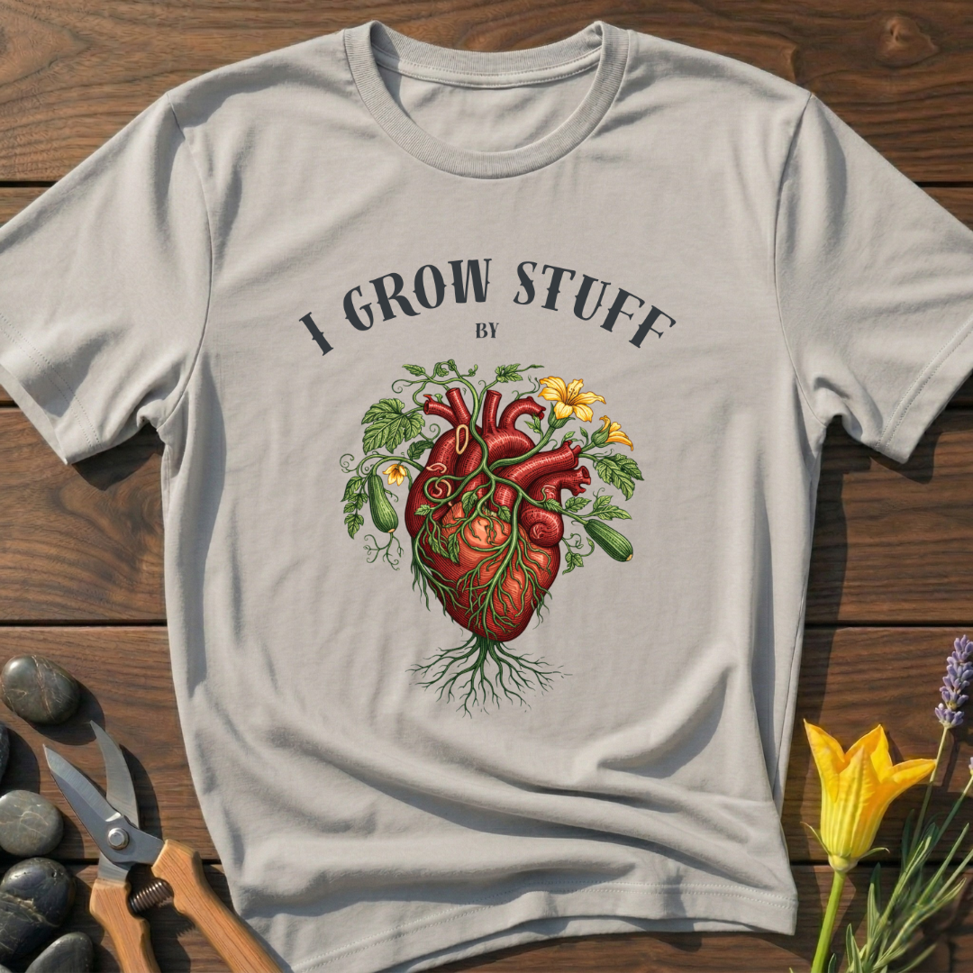 I Grow Stuff By Heart - T-Shirt