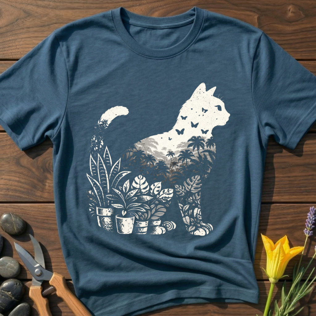 Plant Cat T-Shirt