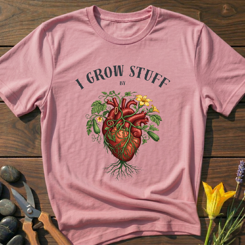 I Grow Stuff By Heart - T-Shirt