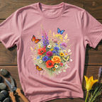 Floral Butterfly Bouquet T-Shirt