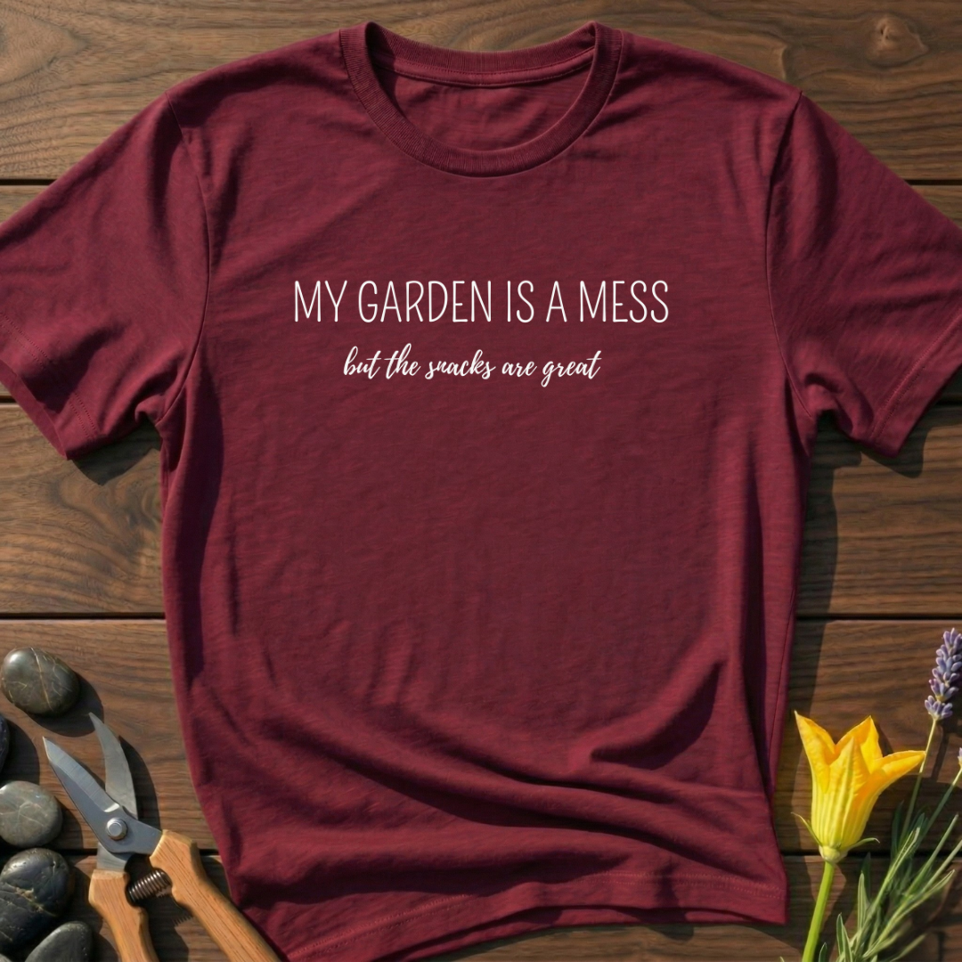 Messy Garden Nice Snacks T-Shirt