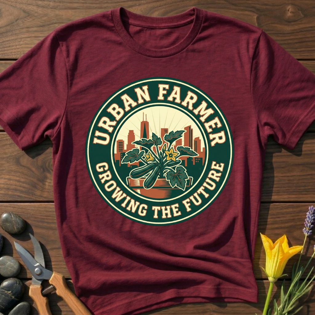 Urban Farmer Growing T-Shirt