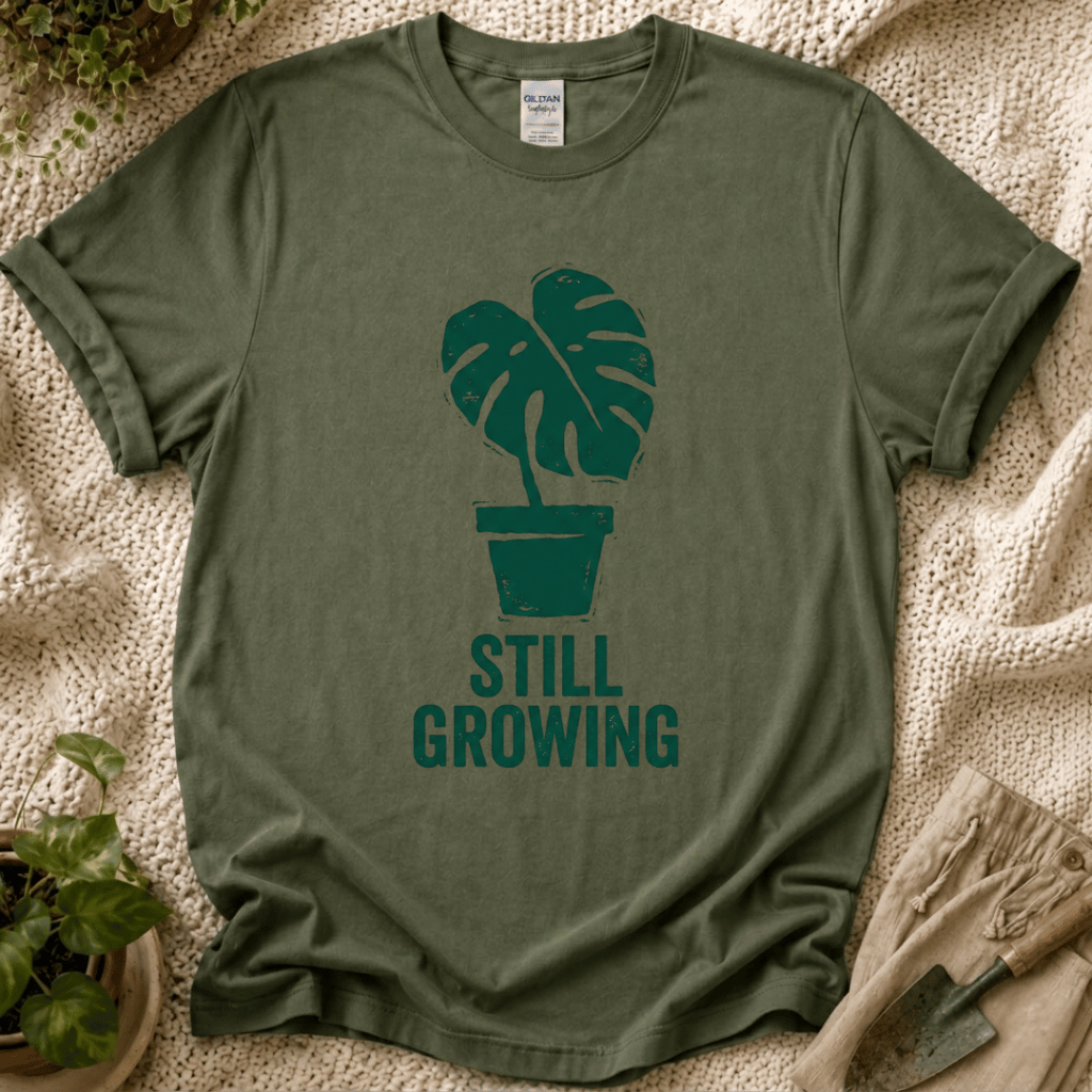 Still Growing Monstera T-Shirt