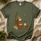 Cozy Hedgehog Garden Club T-Shirt