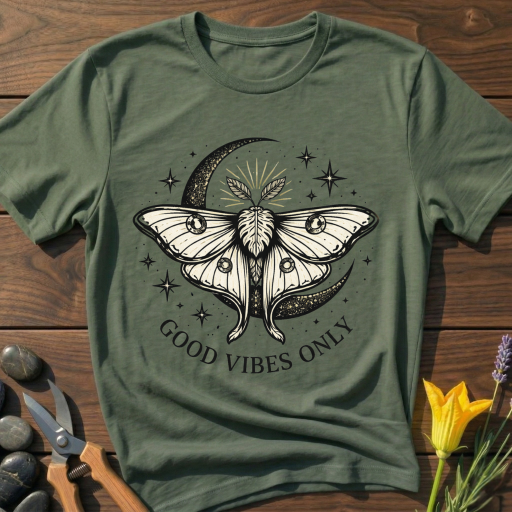 Good Vibes Moth T-Shirt