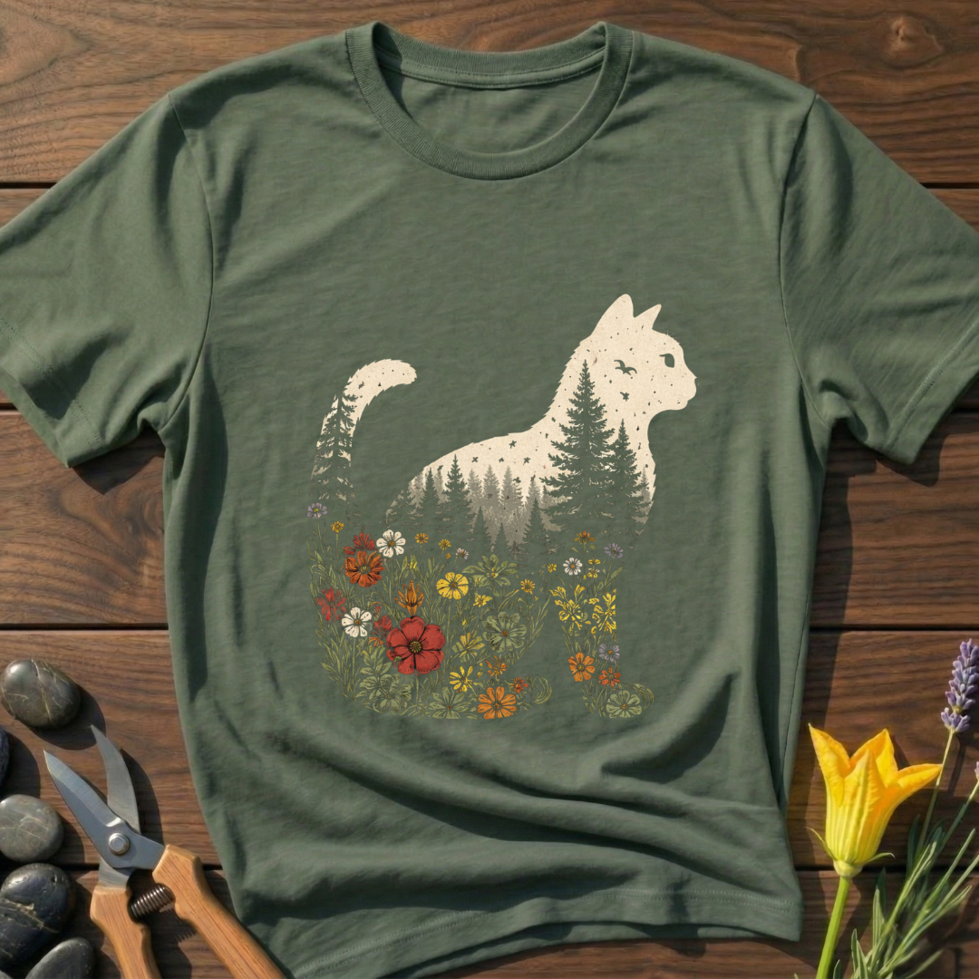 Cat in Nature T-Shirt