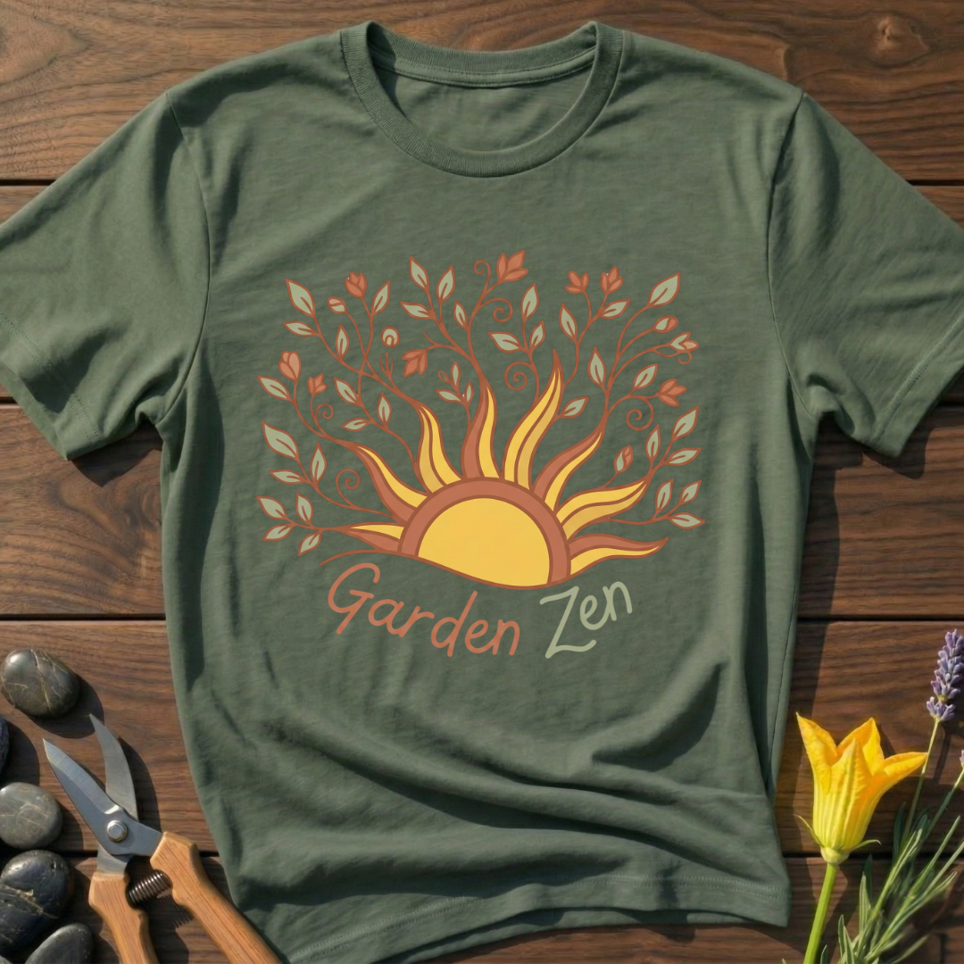 Bloom-Shine Garden Zen T-Shirt