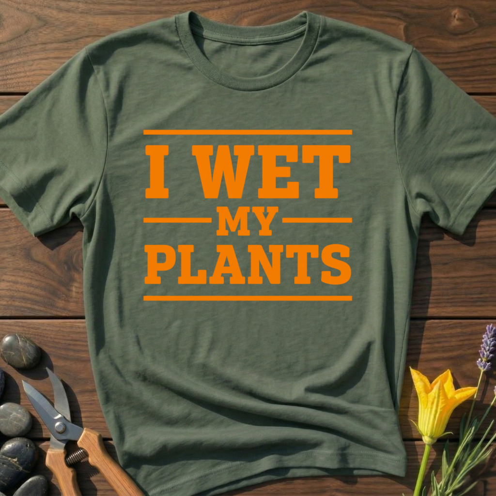 I Wet My Plants T-Shirt