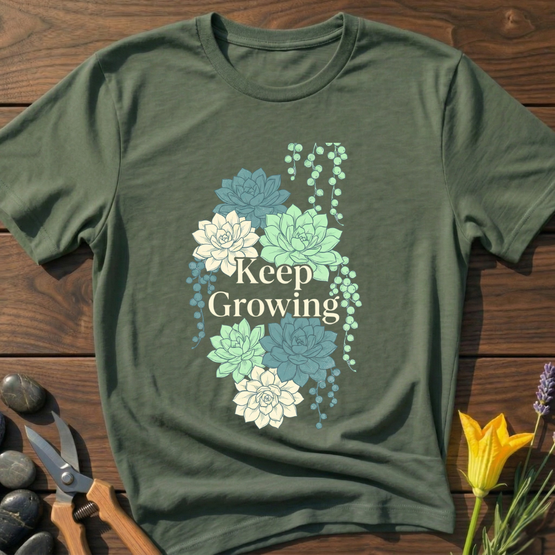 Lotus Keep Growing T-Shirt