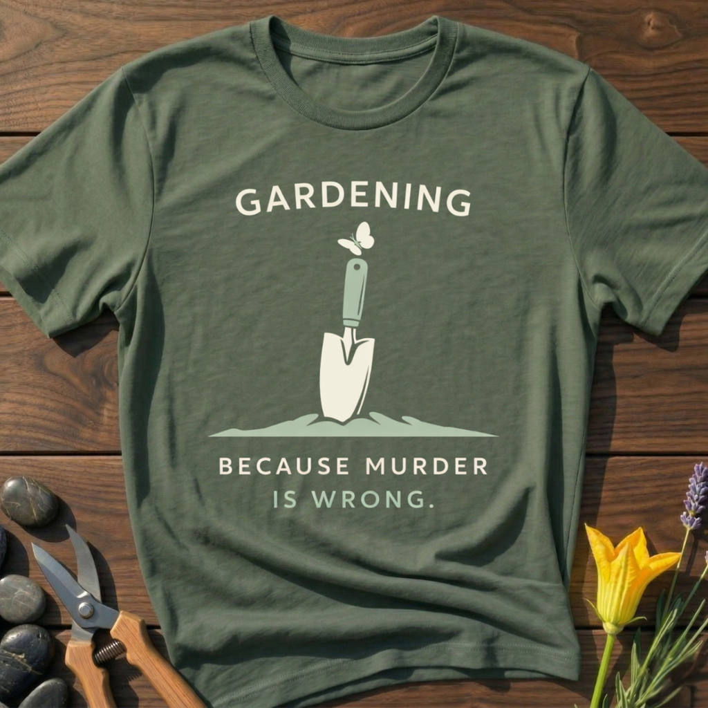 Gardening ... Because T-Shirt