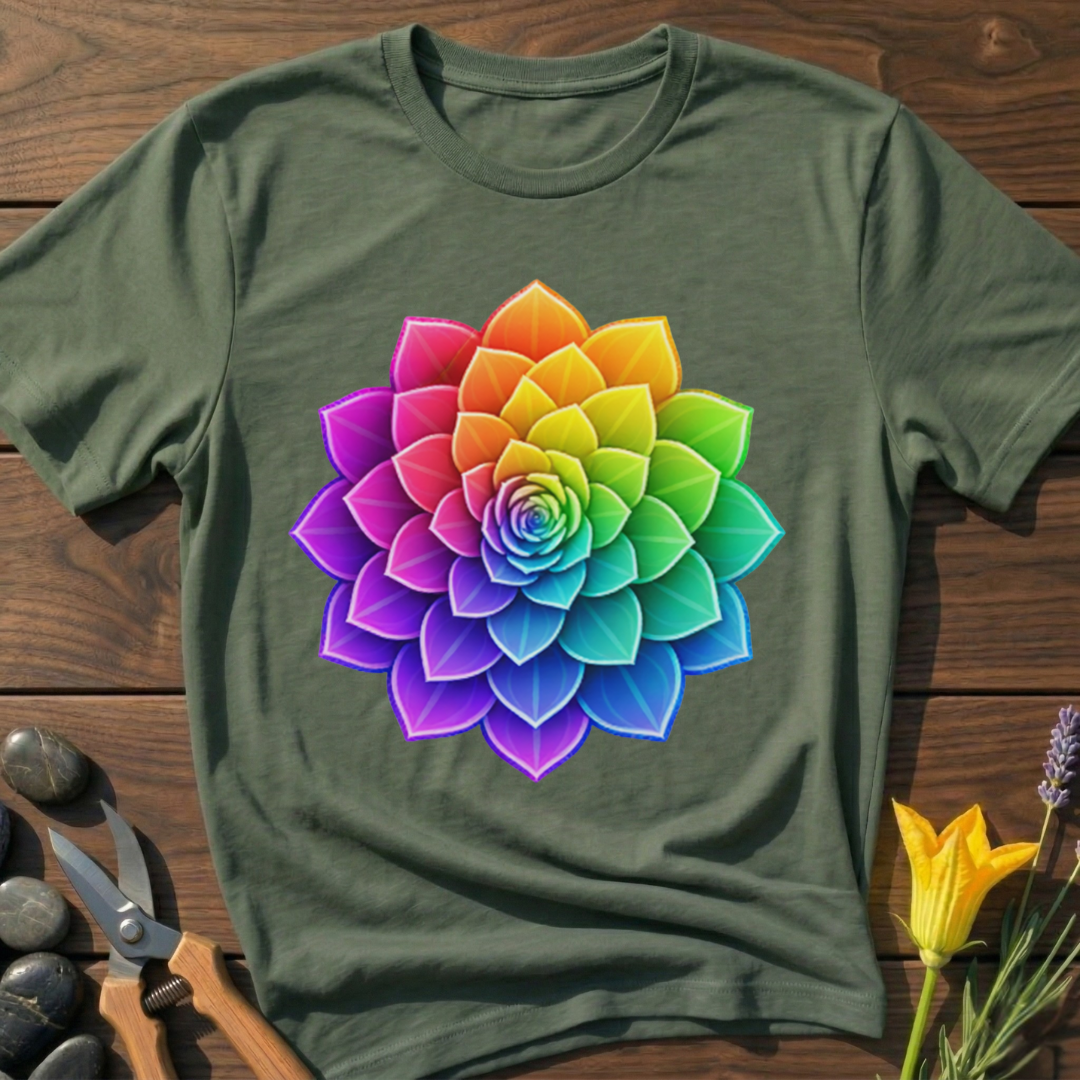 Rainbow Flower T-Shirt