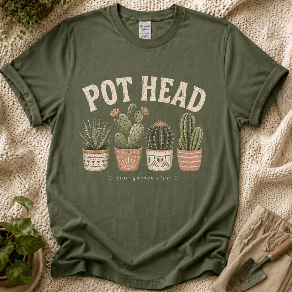 Pot Head Slow Garden Club T-Shirt