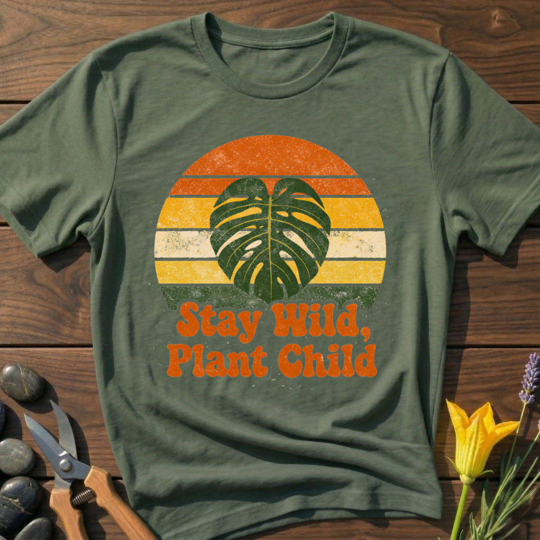 Stay Wild Plant Child T-Shirt