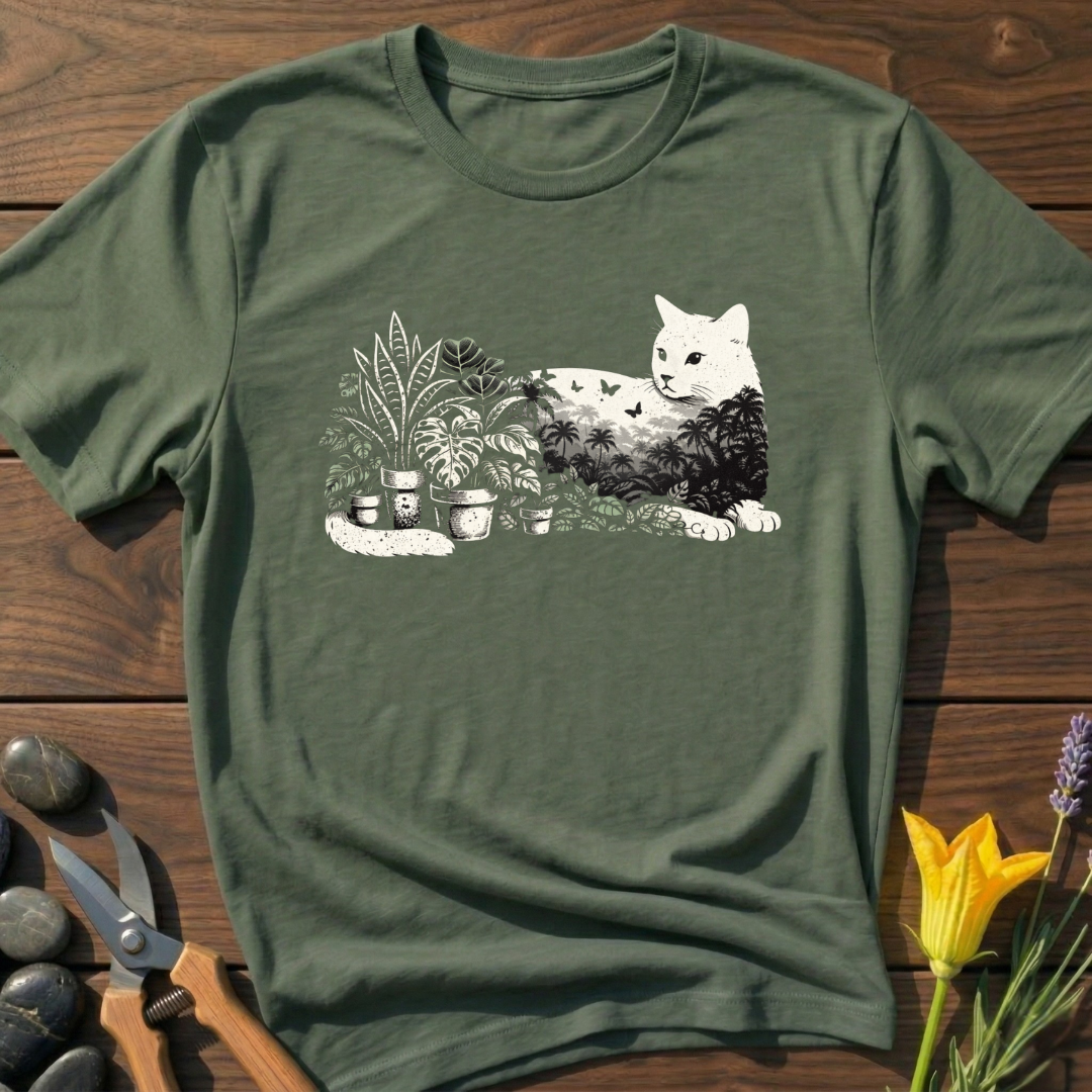 Plant Cat T-Shirt