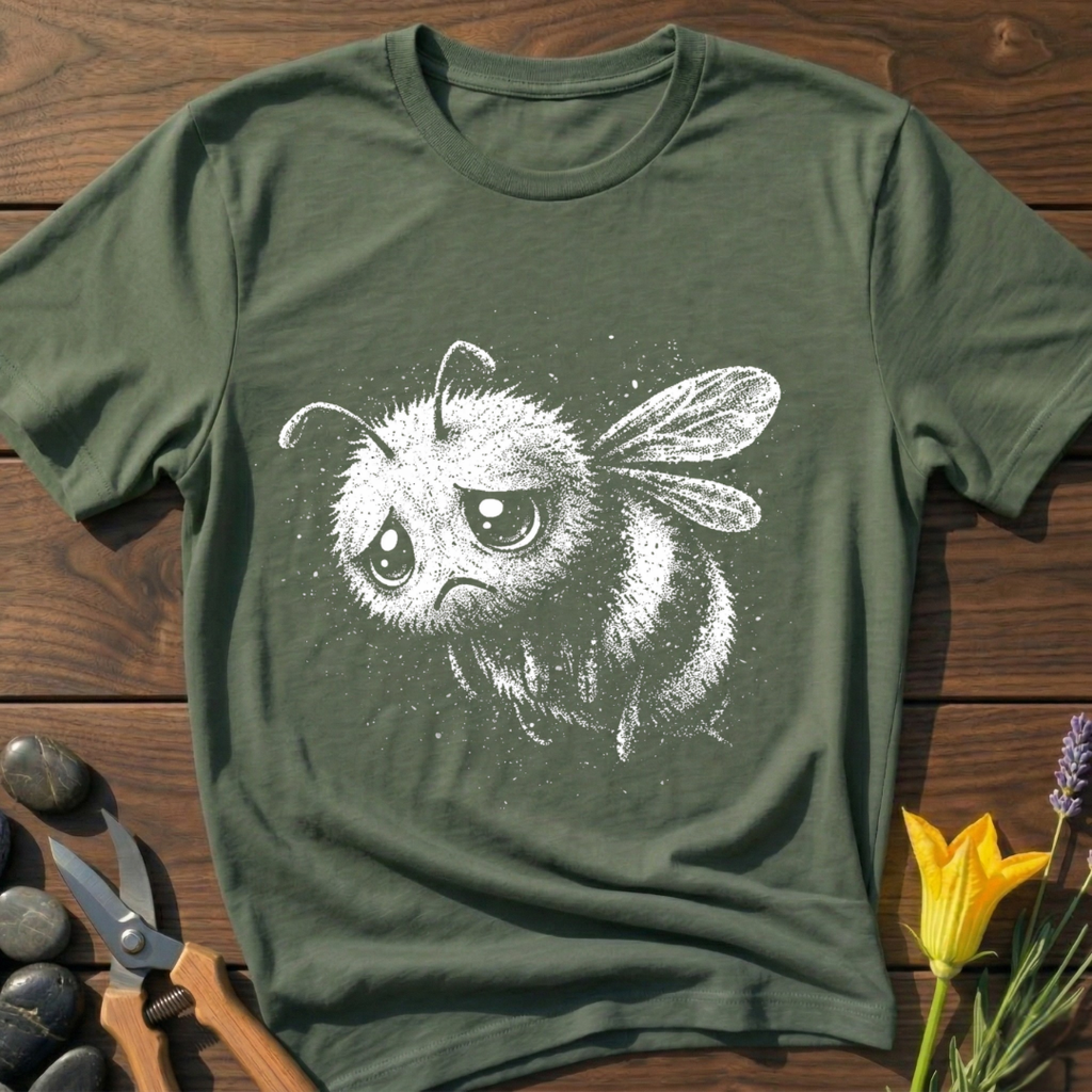 Sad Bee No Pollen Today T-Shirt