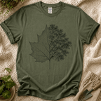 Maple Leaf Botanical Nature T-Shirt