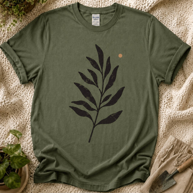 Sunset Behind Leaves T-Shirt by Zen & Zucchinis Slow Garden Club
