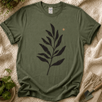Sunset Behind Leaves T-Shirt