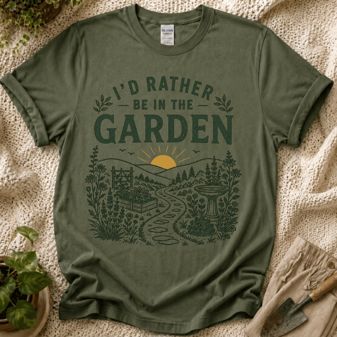 I'd Rather Be In The Garden T-Shirt
