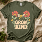 Grow Kind Flower Bee T-Shirt