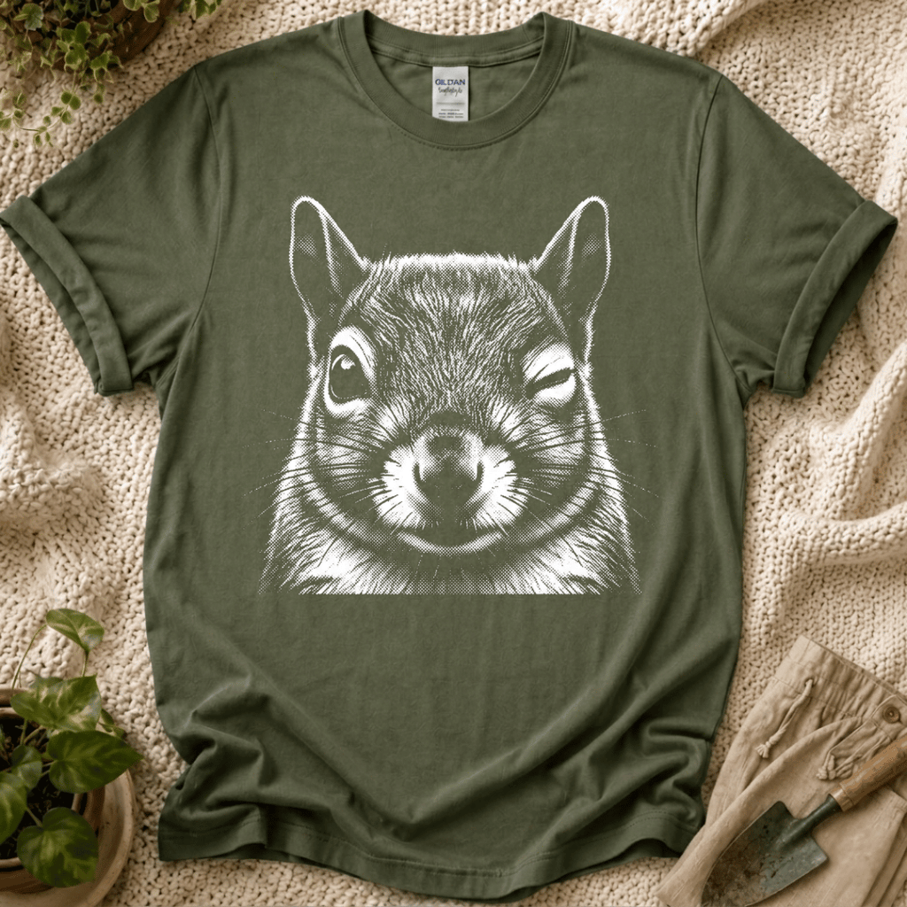 Winking Squirrel T-Shirt
