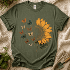 Sunflower Butterflies T-Shirt