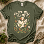 Gracefully Clumsy Garden Goose T-Shirt