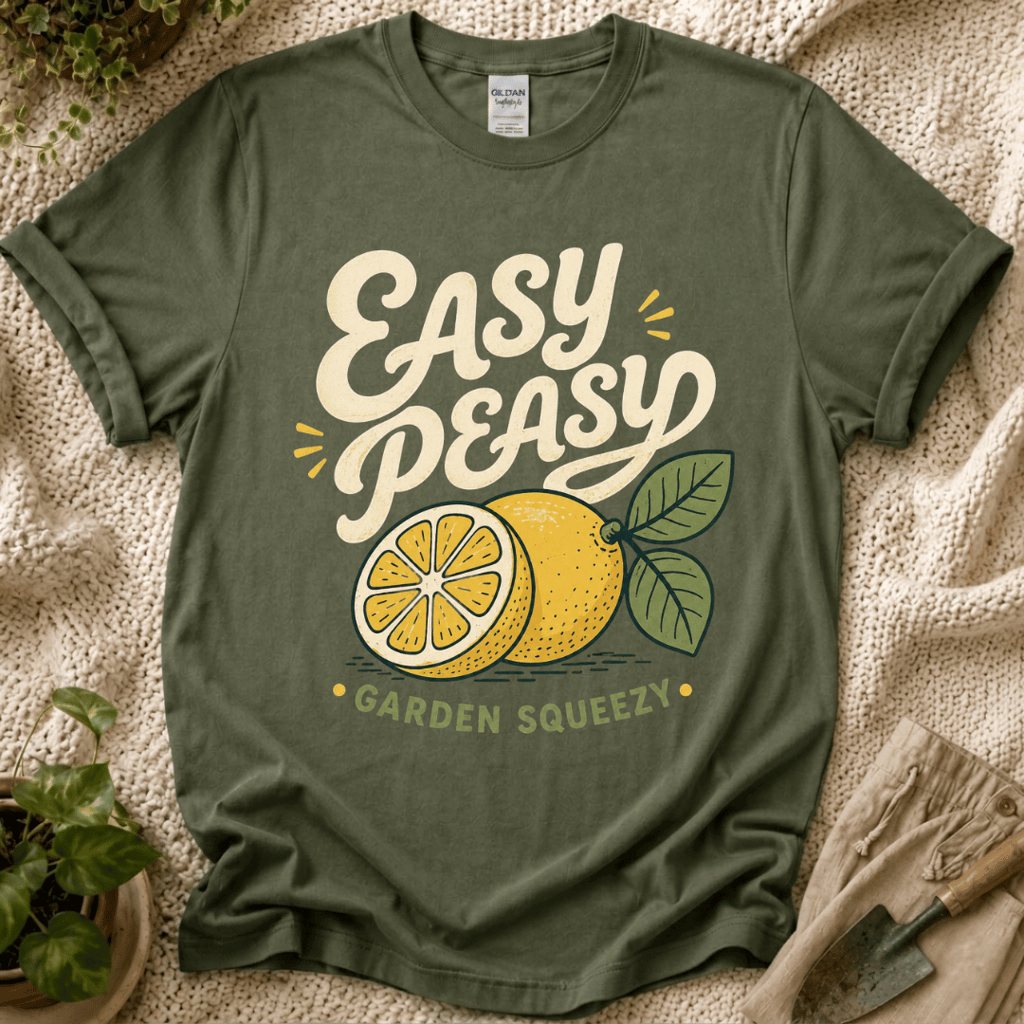 Easy Peasy Lemon Garden Squeezy T-Shirt