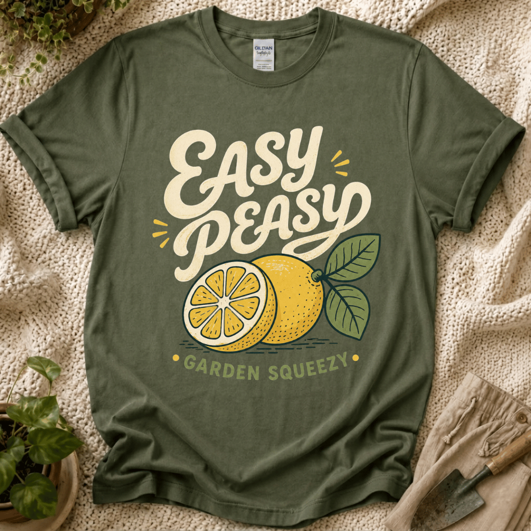 Easy Peasy Lemon Garden Squeezy T-Shirt