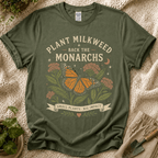 Plant Milkweed Monarch T-Shirt