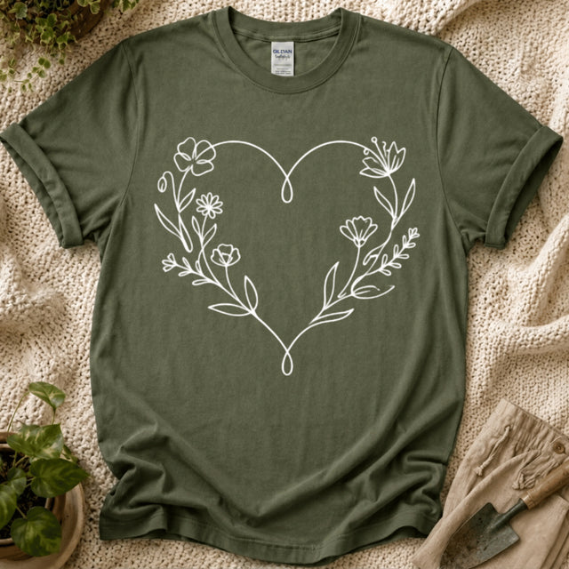 Flower Love T-Shirt by Zen & Zucchinis Slow Garden Club