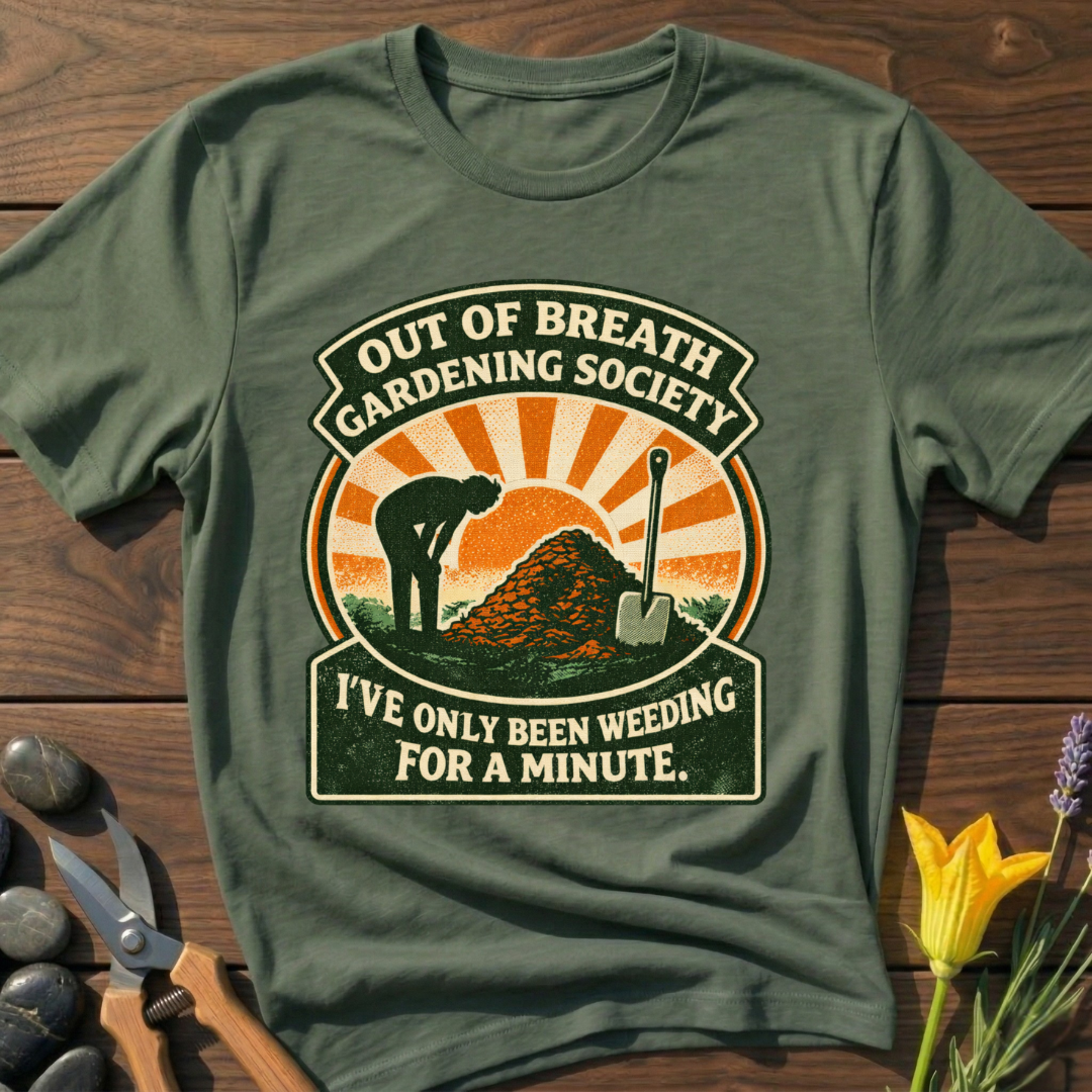 Out of Breath Garden Society T-Shirt