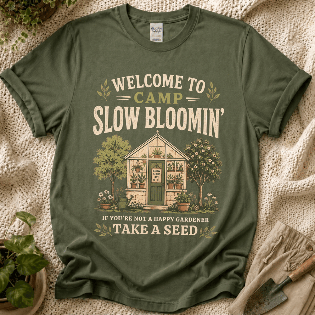 Slow Bloomin Camp T-Shirt