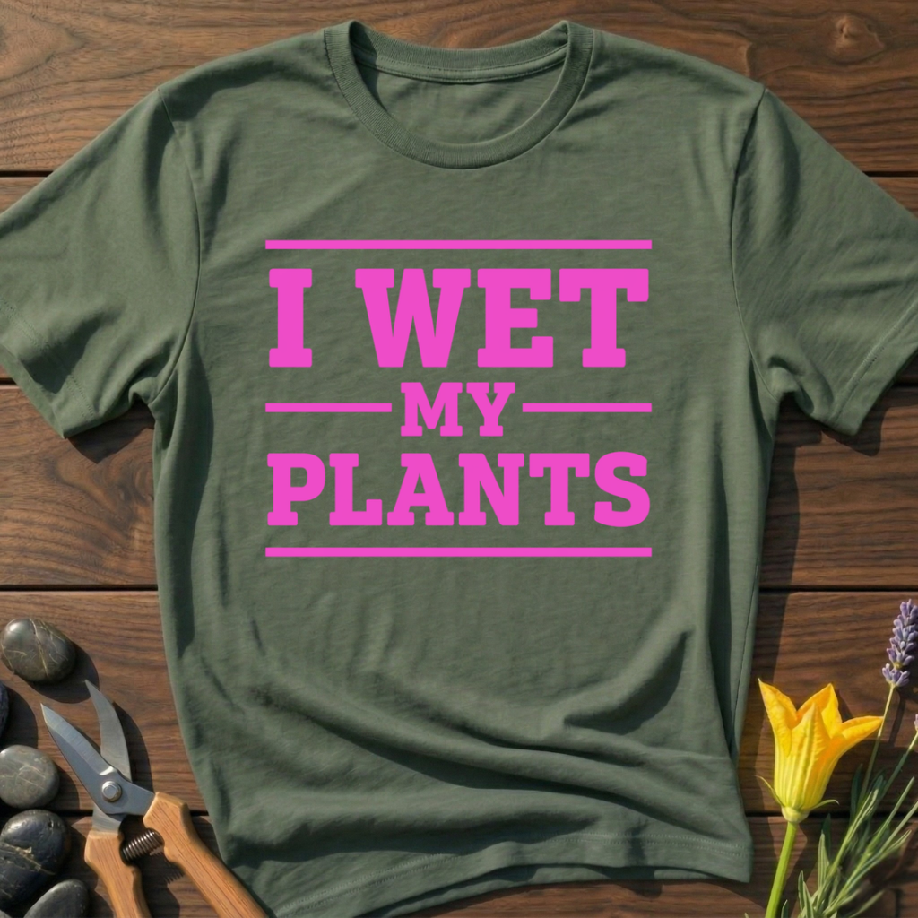 I Wet My Plants T-Shirt